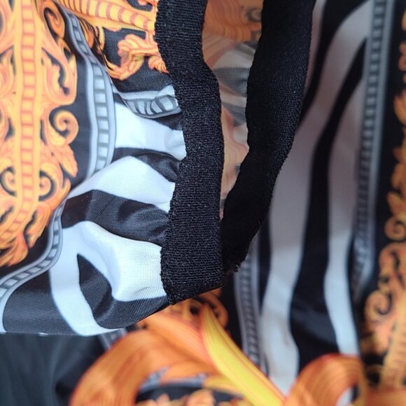 Reason Brand Animal Print Windbreaker Jacket Pullover Size Large - Picture 7 of 9